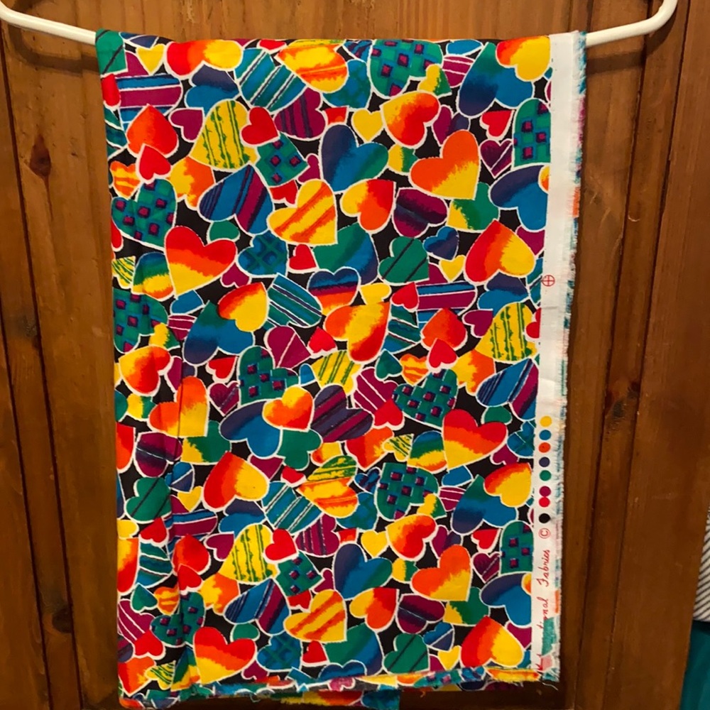 4 1/2 yards Rainbow Rascals Hoffman Int. Fabric